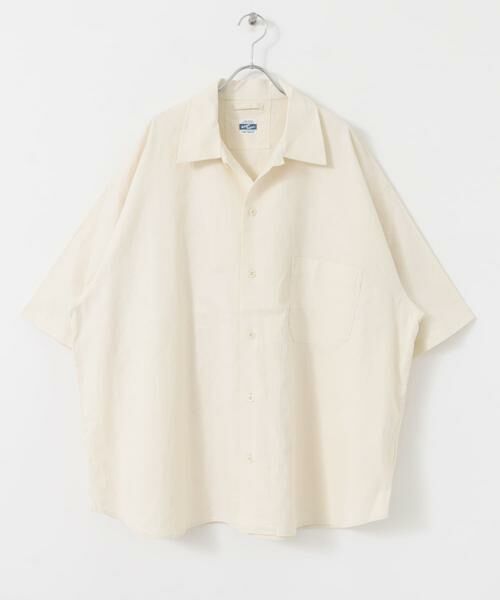 Sonny Label / サニーレーベル シャツ・ブラウス | ARMY TWILL　Cotton Linen Slab Shirts | 詳細20