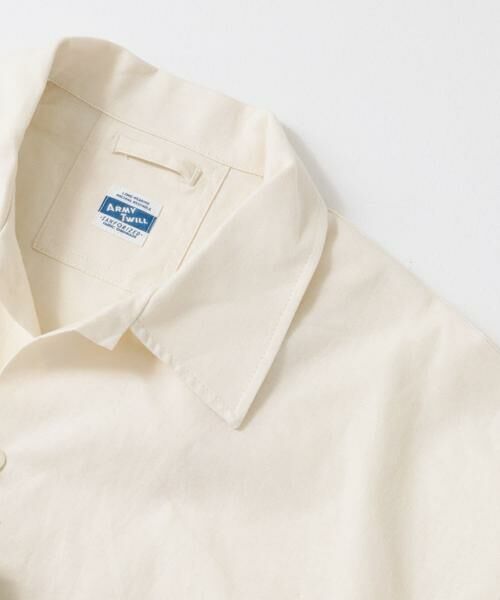 Sonny Label / サニーレーベル シャツ・ブラウス | ARMY TWILL　Cotton Linen Slab Shirts | 詳細21