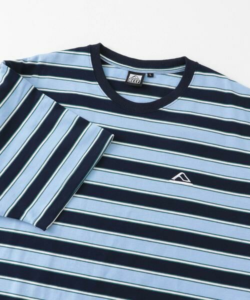 Sonny Label / サニーレーベル Tシャツ | REEF　MULTI BOARDER SHORT-SLEEVE T-SHIRTS | 詳細4