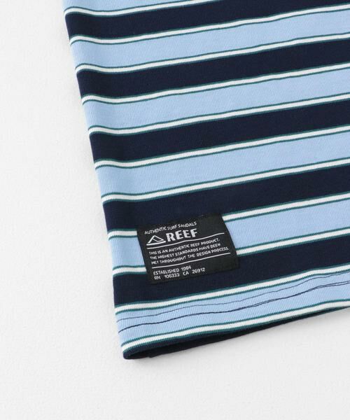 Sonny Label / サニーレーベル Tシャツ | REEF　MULTI BOARDER SHORT-SLEEVE T-SHIRTS | 詳細5