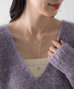 Sonny Label / サニーレーベル ネックレス・ペンダント・チョーカー | Lapuis　Line Coil Heart Necklace A