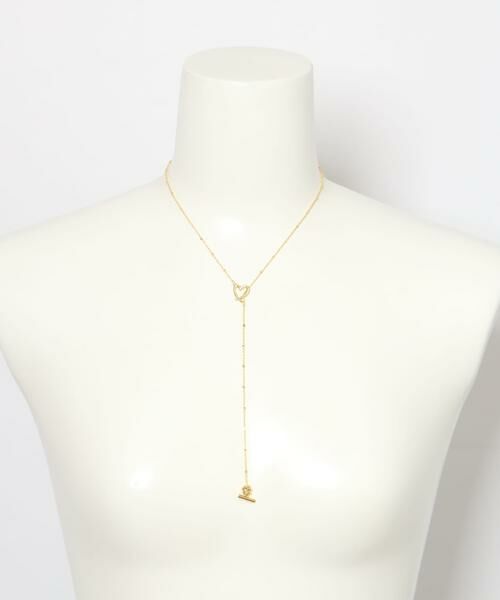 Sonny Label / サニーレーベル ネックレス・ペンダント・チョーカー | Lapuis　Line Coil Heart Necklace A | 詳細2