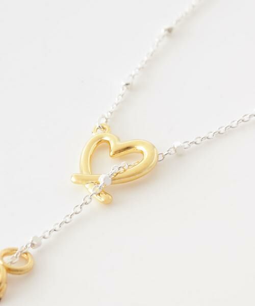 Sonny Label / サニーレーベル ネックレス・ペンダント・チョーカー | Lapuis　Line Coil Heart Necklace A | 詳細7