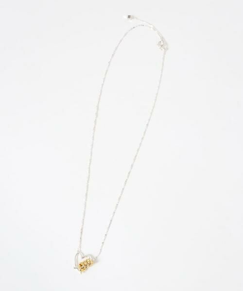 Sonny Label / サニーレーベル ネックレス・ペンダント・チョーカー | Lapuis　Line Coil Heart Necklace B | 詳細6