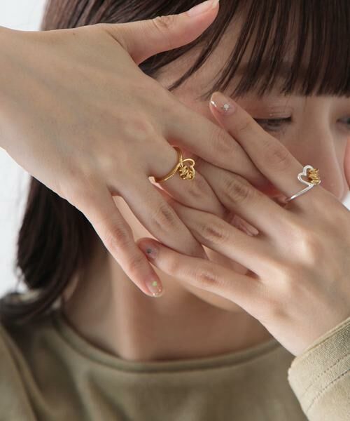 Sonny Label / サニーレーベル リング | Lapuis　Line Coil Heart リング | 詳細1