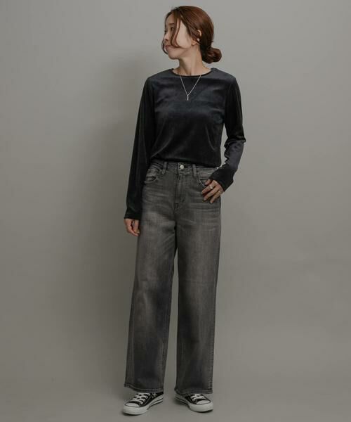 Sonny Label / サニーレーベル デニムパンツ | Healthy DENIM　Pink Pepper | 詳細4