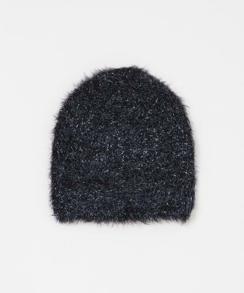Sonny Label / サニーレーベル ニットキャップ | CONTROL FREAK　ラメフェザーニットワッチ | 詳細1