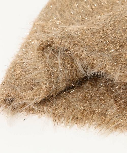 Sonny Label / サニーレーベル ニットキャップ | CONTROL FREAK　ラメフェザーニットワッチ | 詳細6