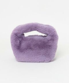 Sonny Label / サニーレーベル ハンドバッグ | LE VERNIS　フェイクファーマイクロバッグ