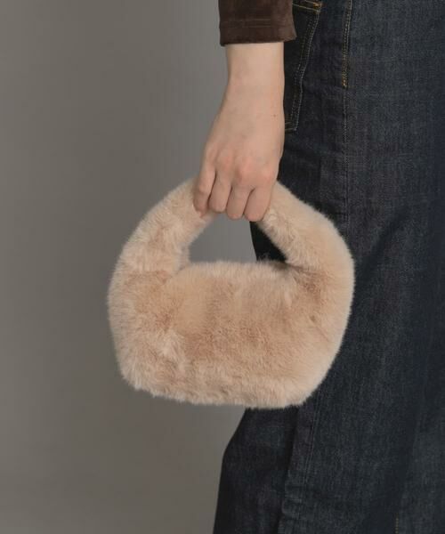 Sonny Label / サニーレーベル ハンドバッグ | LE VERNIS　フェイクファーマイクロバッグ | 詳細11