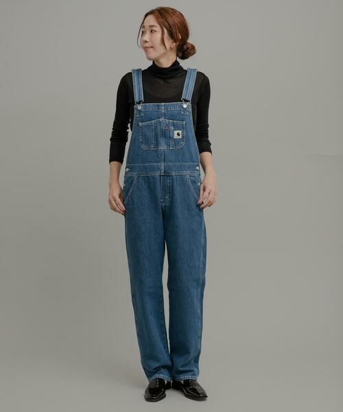 Sonny Label / サニーレーベル サロペット・オールインワン | carhartt　W BIB OVERALL STRAIGHT（ブルー）