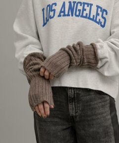 Sonny Label / サニーレーベル 手袋 | William Brunton Hand Knits　リブアームウォーマー