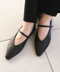 Sonny Label / サニーレーベル シューズ | REMME　ストラップフラットシューズ