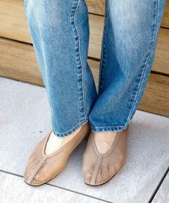 Sonny Label / サニーレーベル シューズ | REMME　メッシュフラットシューズ