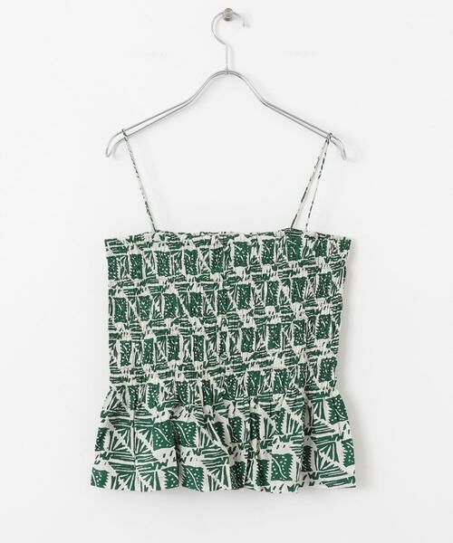 Sonny Label / サニーレーベル キャミソール・チューブトップ | sara mallika　コットンポプリンプリントキャミ | 詳細12