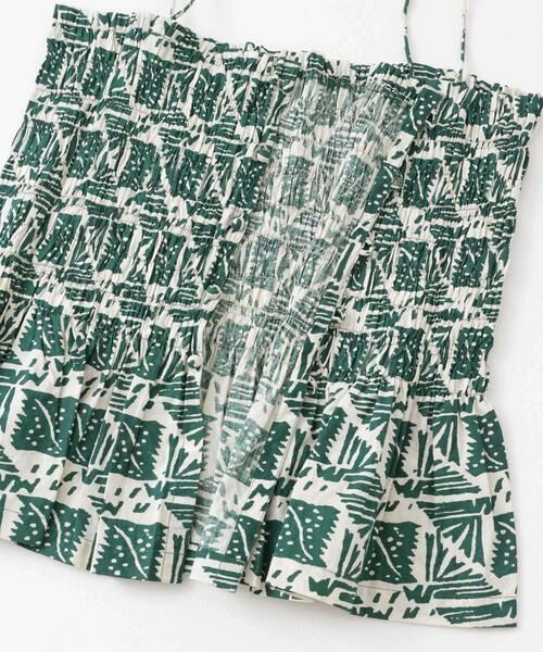 Sonny Label / サニーレーベル キャミソール・チューブトップ | sara mallika　コットンポプリンプリントキャミ | 詳細13