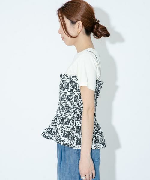 Sonny Label / サニーレーベル キャミソール・チューブトップ | sara mallika　コットンポプリンプリントキャミ | 詳細25