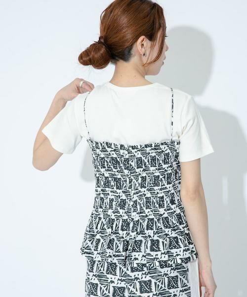 Sonny Label / サニーレーベル キャミソール・チューブトップ | sara mallika　コットンポプリンプリントキャミ | 詳細18