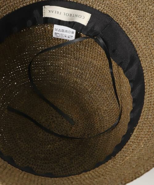 Sonny Label / サニーレーベル ハット | CONTROL FREAK　ラフィアバケットハット | 詳細4