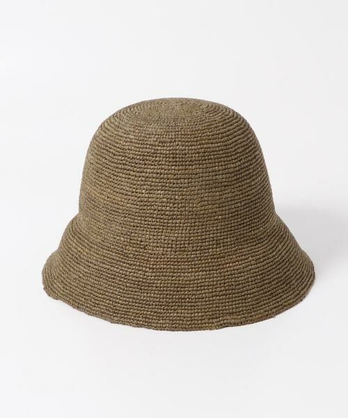 Sonny Label/サニーレーベル CONTROL FREAK ラフィアバケットハット モカ one