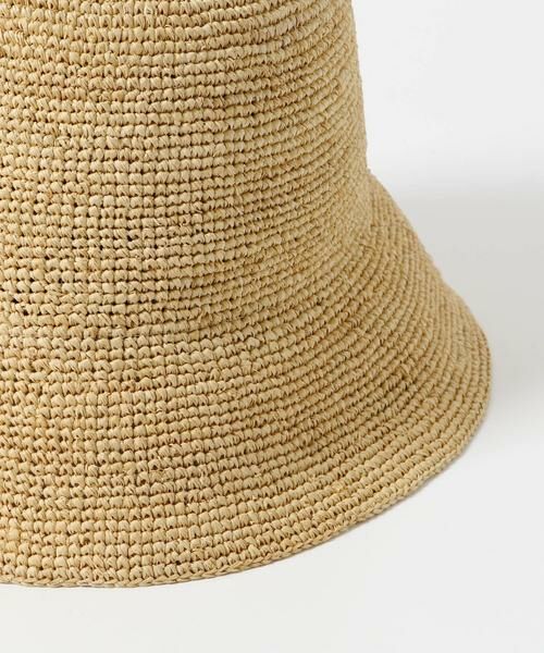 Sonny Label / サニーレーベル ハット | CONTROL FREAK　ラフィアバケットハット | 詳細10