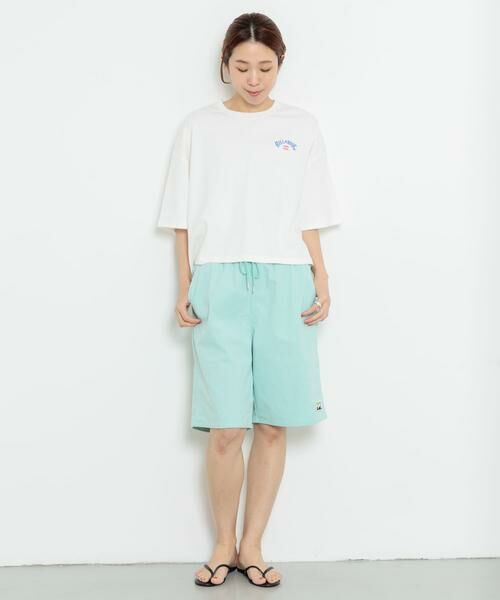 Sonny Label / サニーレーベル Tシャツ | BILLABONG　スプレーアーチルーズクロップドリブTシャツ | 詳細4