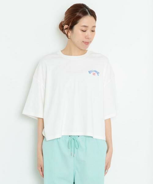 Sonny Label / サニーレーベル Tシャツ | BILLABONG　スプレーアーチルーズクロップドリブTシャツ | 詳細7