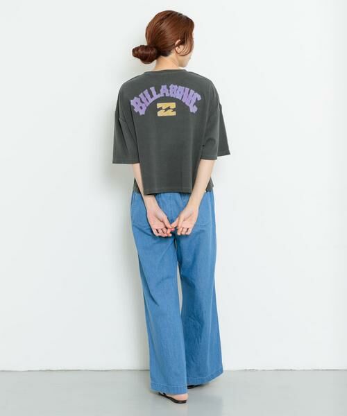 Sonny Label / サニーレーベル Tシャツ | BILLABONG　スプレーアーチルーズクロップドリブTシャツ | 詳細18
