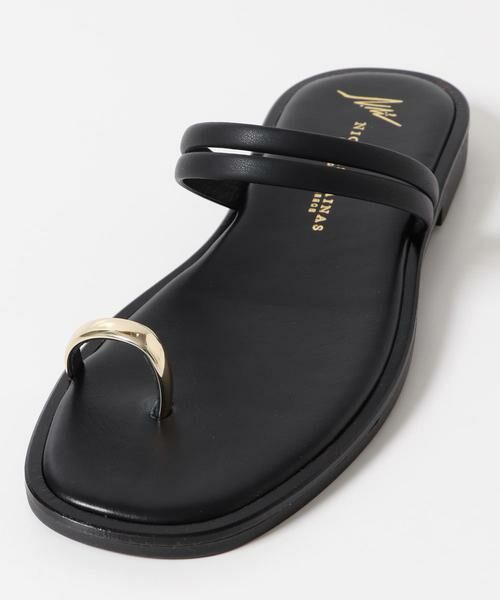 Sonny Label / サニーレーベル サンダル | NICOLAS LAINAS　メタルサムリングダブルストラップサンダル | 詳細7