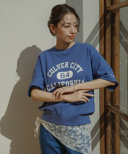 Sonny Label / サニーレーベル スウェット | 『別注』Champion×Sonny Label　ロゴスウェットTシャツ | 詳細2