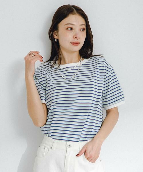 Sonny Label / サニーレーベル Tシャツ | 『別注』STAR&STRIPE×Sonny Label　マルチボーダーTシャツ | 詳細15