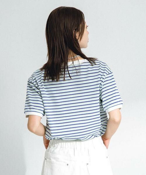 Sonny Label / サニーレーベル Tシャツ | 『別注』STAR&STRIPE×Sonny Label　マルチボーダーTシャツ | 詳細18