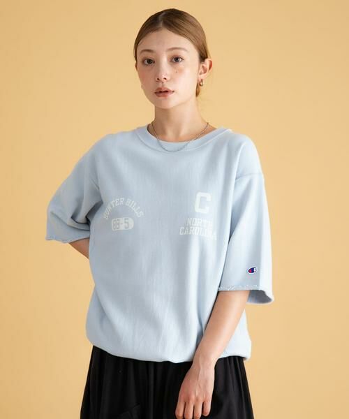 Sonny Label / サニーレーベル スウェット | 『別注』Champion×Sonny Label　リバースウィーブロゴスウェットTシャツ | 詳細2