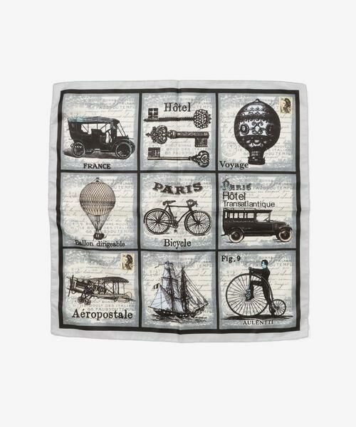 Sonny Label / サニーレーベル バンダナ・スカーフ | AULENTTI　大判ヴィンテージ柄スカーフ | 詳細4