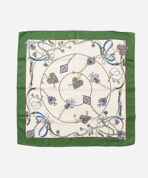 Sonny Label / サニーレーベル バンダナ・スカーフ | AULENTTI　大判ヴィンテージチェーン柄スカーフ | 詳細2