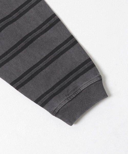 Sonny Label / サニーレーベル Tシャツ | ピグメントボーダーロングスリーブTシャツ | 詳細13