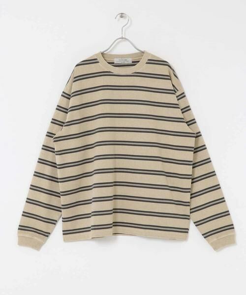 Sonny Label / サニーレーベル Tシャツ | ピグメントボーダーロングスリーブTシャツ | 詳細22