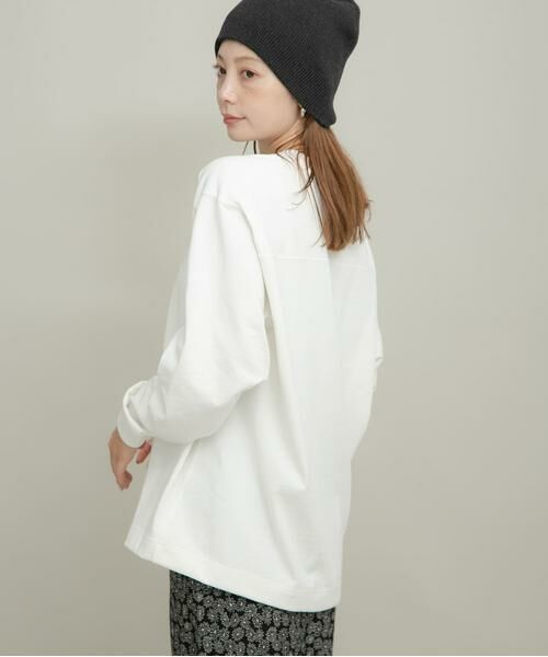 Sonny Label / サニーレーベル Tシャツ | UpDRIFT ルーズフィットロングTシャツ | 詳細12