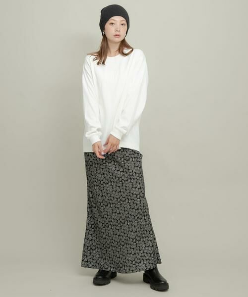 Sonny Label / サニーレーベル Tシャツ | UpDRIFT ルーズフィットロングTシャツ | 詳細14