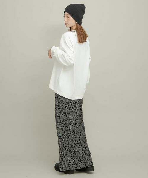 Sonny Label / サニーレーベル Tシャツ | UpDRIFT ルーズフィットロングTシャツ | 詳細15