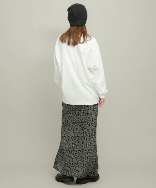 Sonny Label / サニーレーベル Tシャツ | UpDRIFT ルーズフィットロングTシャツ | 詳細16