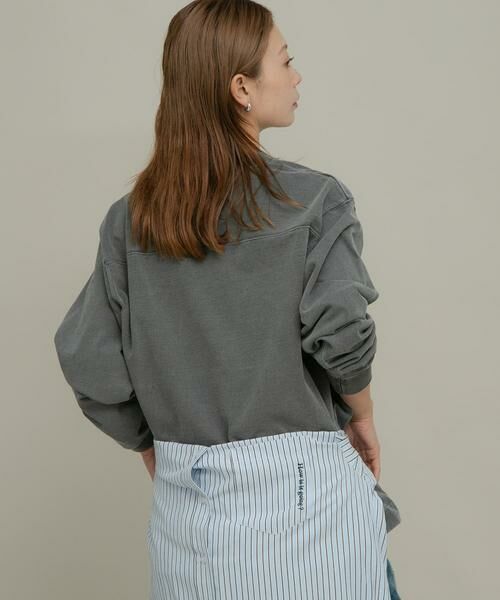 Sonny Label / サニーレーベル Tシャツ | UpDRIFT ルーズフィットロングTシャツ | 詳細25