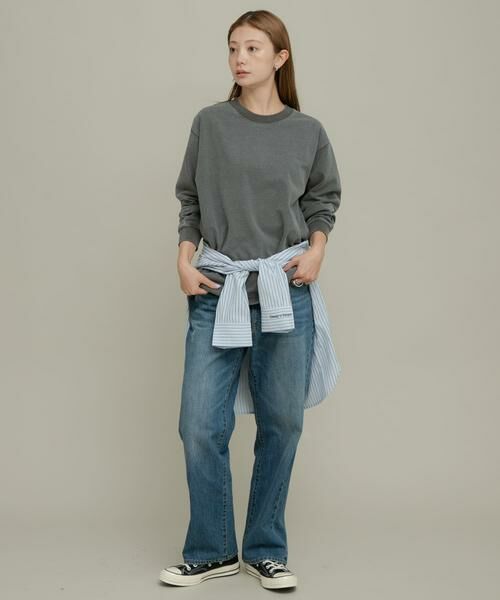 Sonny Label / サニーレーベル Tシャツ | UpDRIFT ルーズフィットロングTシャツ | 詳細26