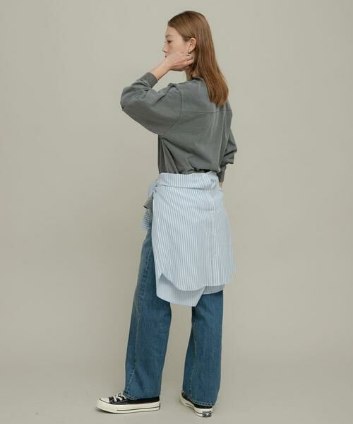 Sonny Label / サニーレーベル Tシャツ | UpDRIFT ルーズフィットロングTシャツ | 詳細27