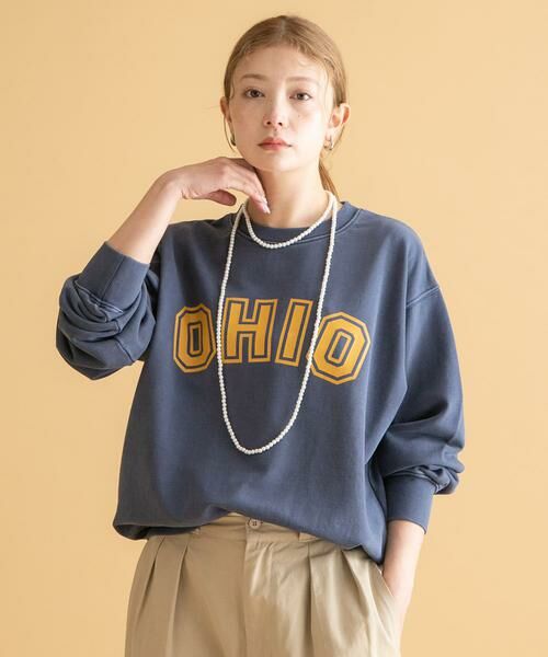 Sonny Label / サニーレーベル スウェット | GEM SPORTSWEAR　クルーネックロゴスウェット | 詳細2