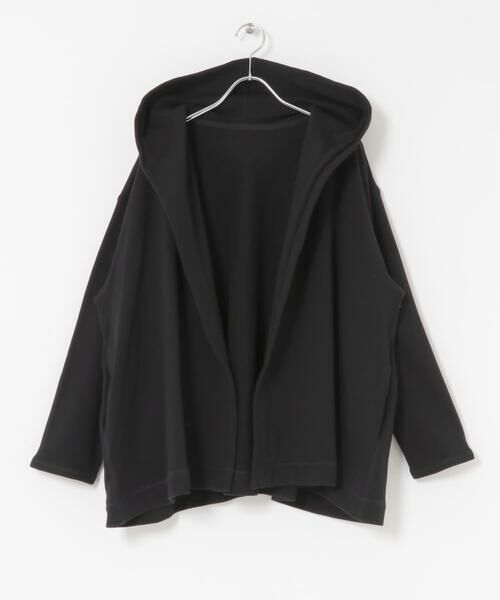 Sonny Label / サニーレーベル カーディガン・ボレロ | 裏毛フーディーカーディガン | 詳細7