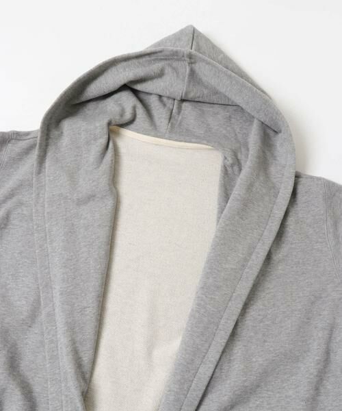 Sonny Label / サニーレーベル カーディガン・ボレロ | 裏毛フーディーカーディガン | 詳細16