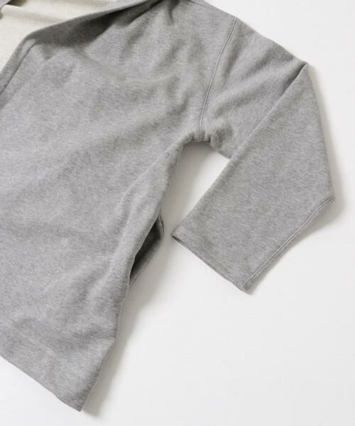 Sonny Label / サニーレーベル カーディガン・ボレロ | 裏毛フーディーカーディガン | 詳細17