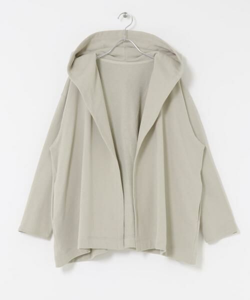 Sonny Label / サニーレーベル カーディガン・ボレロ | 裏毛フーディーカーディガン | 詳細30