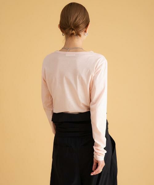 Sonny Label / サニーレーベル Tシャツ | ベーシックシアーロングスリーブTシャツ | 詳細12